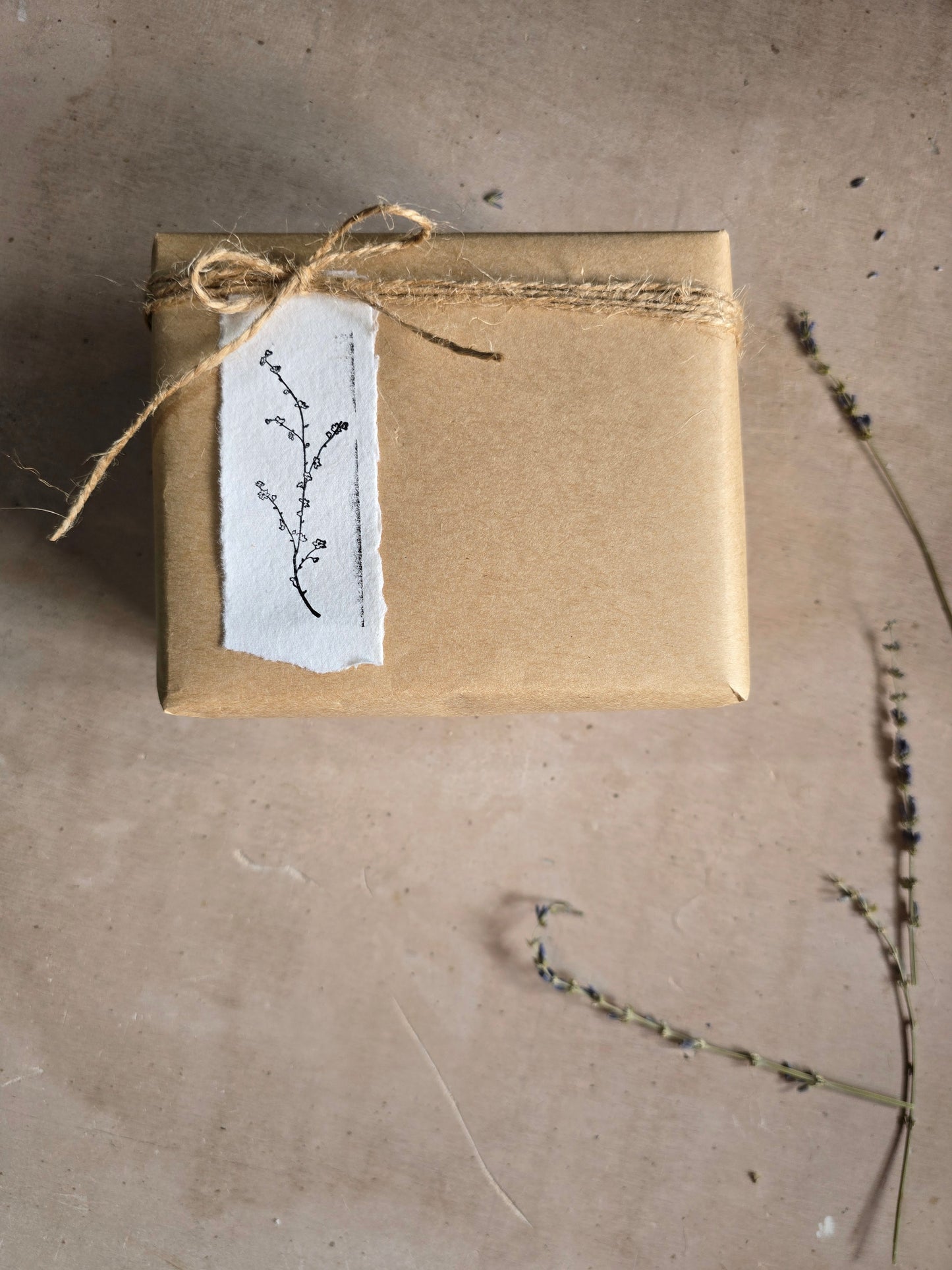 Lavender & Wheat Therapy Eye Pillow – Handmade Modern Rustic Comfort