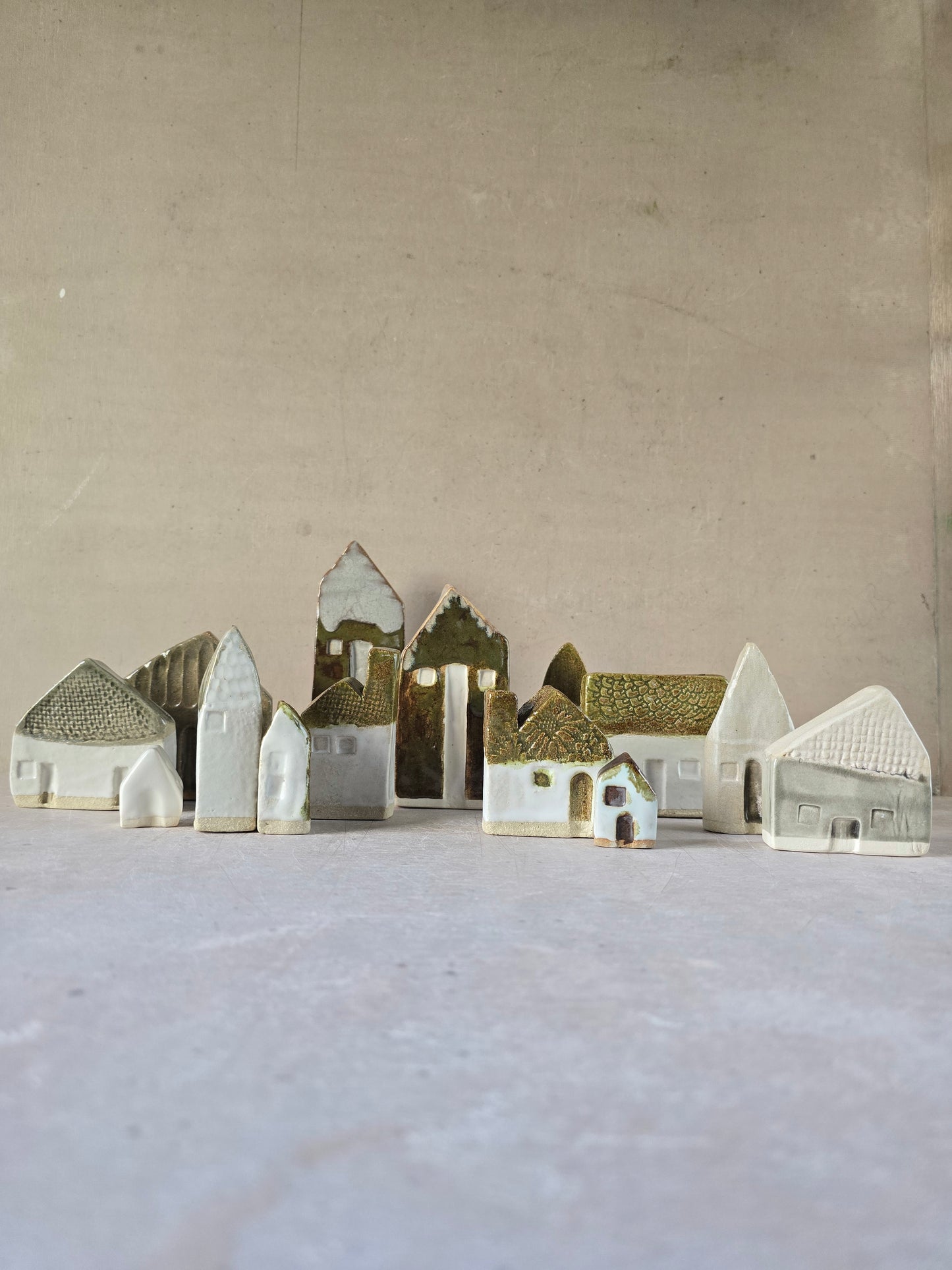 Handcrafted Olive Grove Collection - Eden -Little Houses- (Gift boxed & Unique)