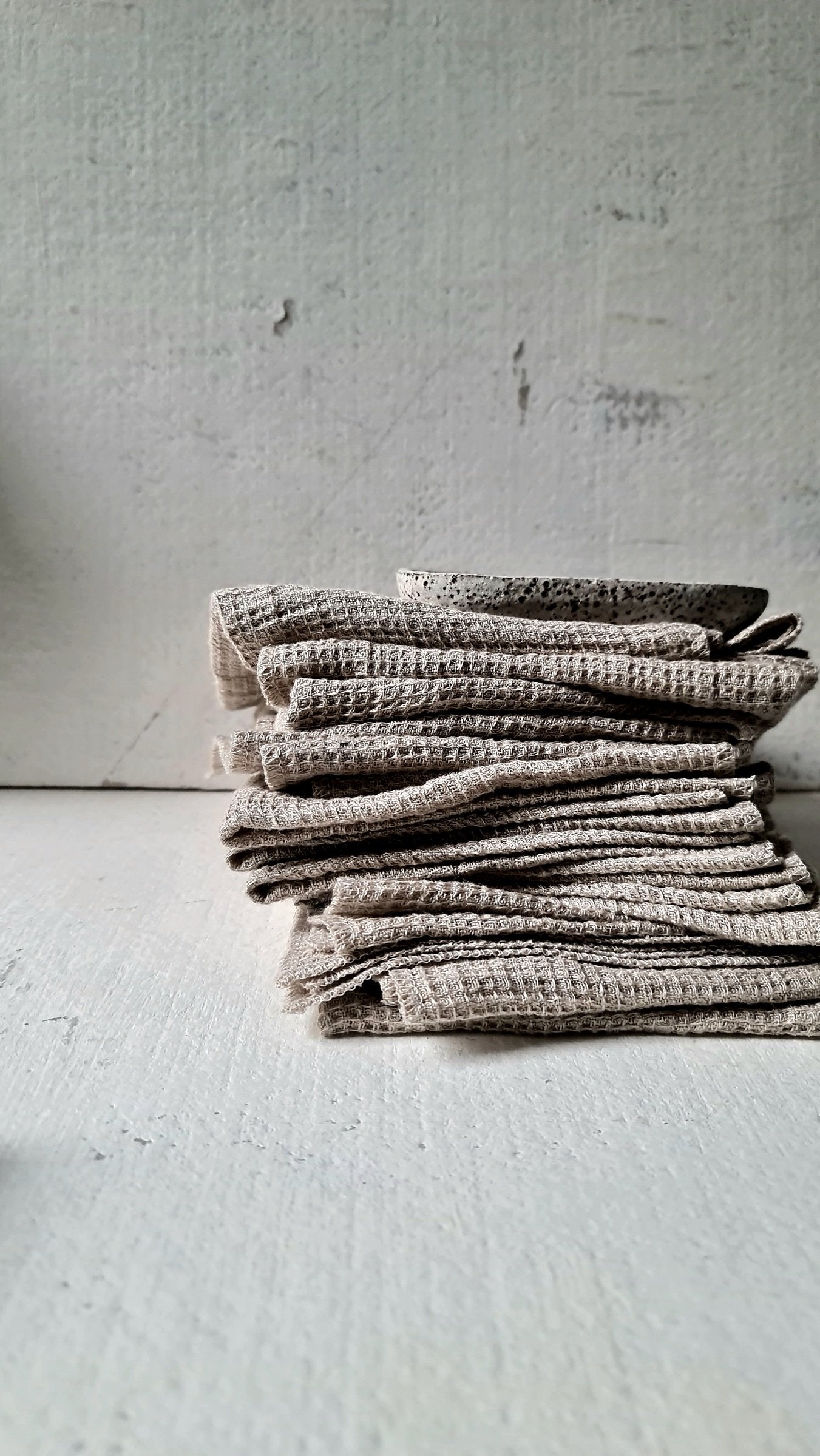 natural pure linen wash cloth